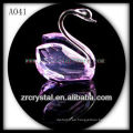 K9 Pink Crystal Swan A041